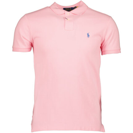 Mesh Cotton Logo Polo Shirt